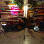 Empty stage