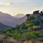 Cedarberg Early Morning Mountain-scape Early morning sun over the mountains
